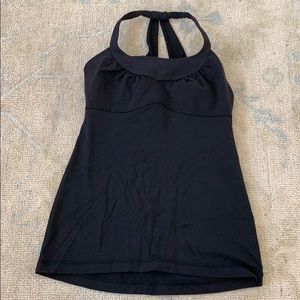 Lululemon racerback tank with built in bra